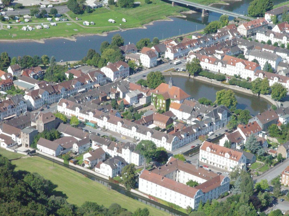 Hessischer Hof Bad Karlshafen Bagian luar foto